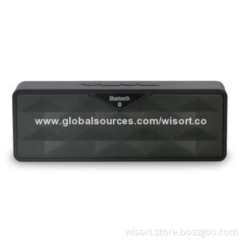 Cheap Portable Bluetooth Speaker with Microphone/SD Card/FM Radio/Rechargeable Battery/NFC